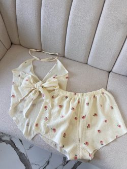 Bustier Short en Lin