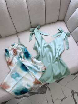 Bustier pantalon imprimé